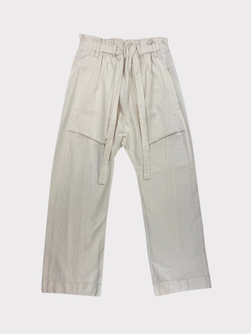 Free People Olive Wide-Leg Cargo Pants - Picture 2 of 7